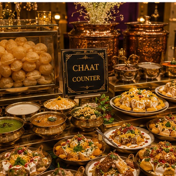 Chaat counter