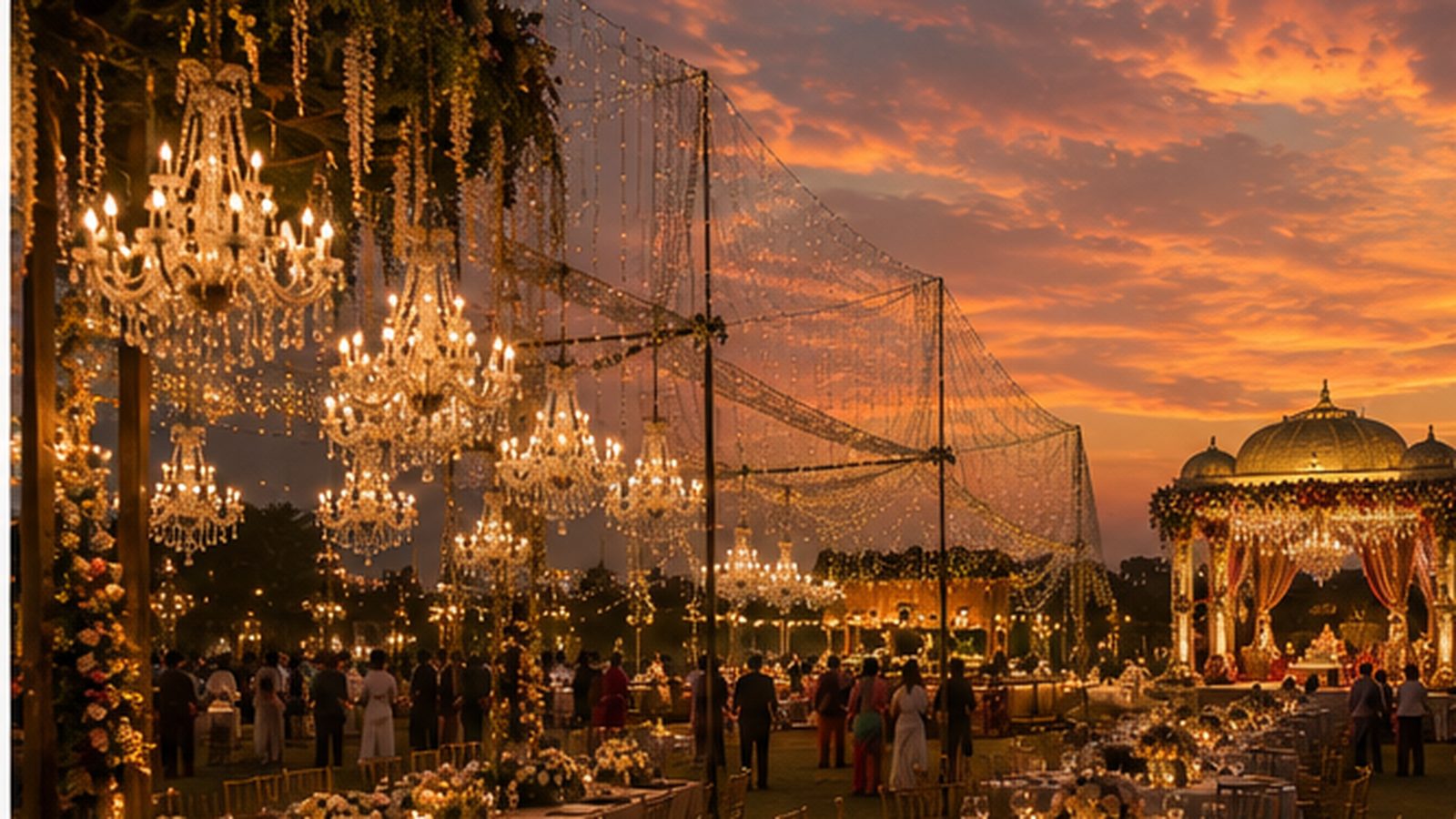 Luxury wedding catering